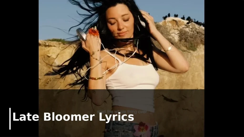 Late Bloomer Lyrics 