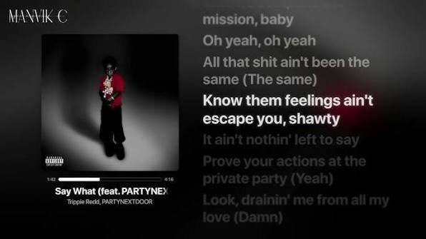 Say What Lyrics