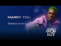 MARRY YOU Lyrics