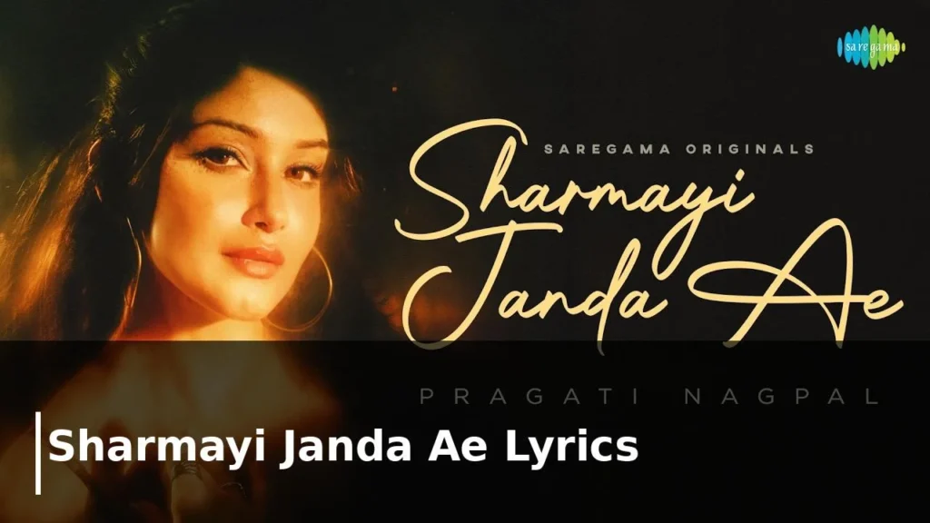 Sharmayi Janda Ae Lyrics