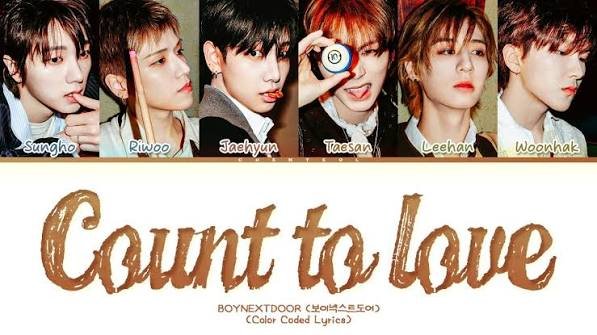 Count To Love (Korean Ver.) Lyrics