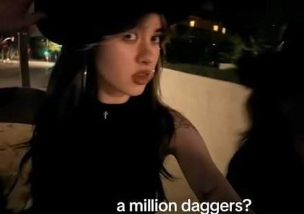 A MiLLiON DAGGERS Lyrics