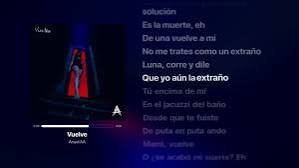 Vuelve Lyrics